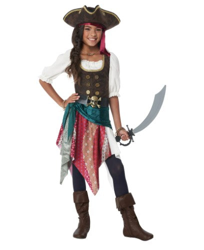 Boho Pirate Girl - Hat - Costume - Child - 2 Sizes