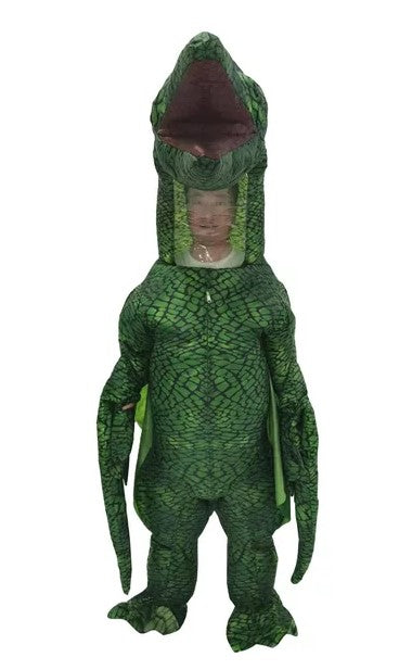Pterodaktylus - Dinosaurier - Grün - Aufblasbar - Kostüm - Erwachsene