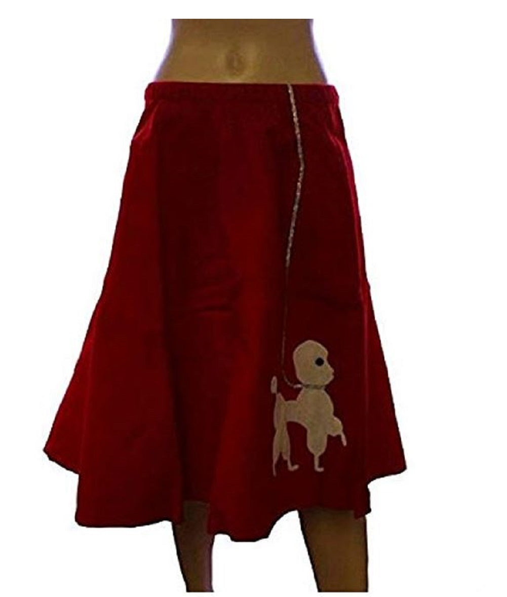 Poodle Skirt - 1950's - Felt - Costume - Adult - 2 Colors