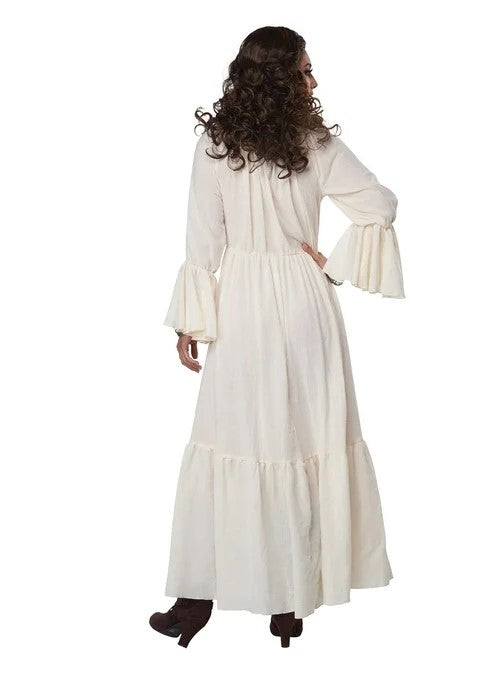 Peasant Chemise Dress - Renaissance Medieval - Cream - Costume - Adult - 2 Sizes