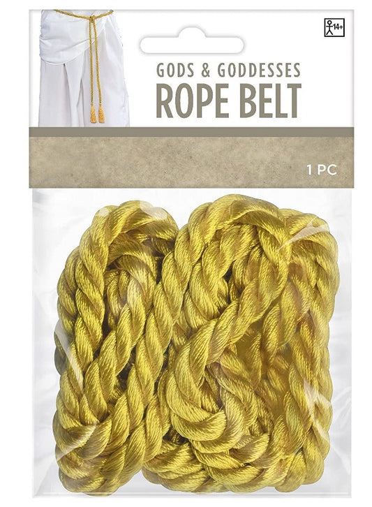 Roman Rope Belt - Angel - Monk - 80" - Costume Accessory- Adult Teen