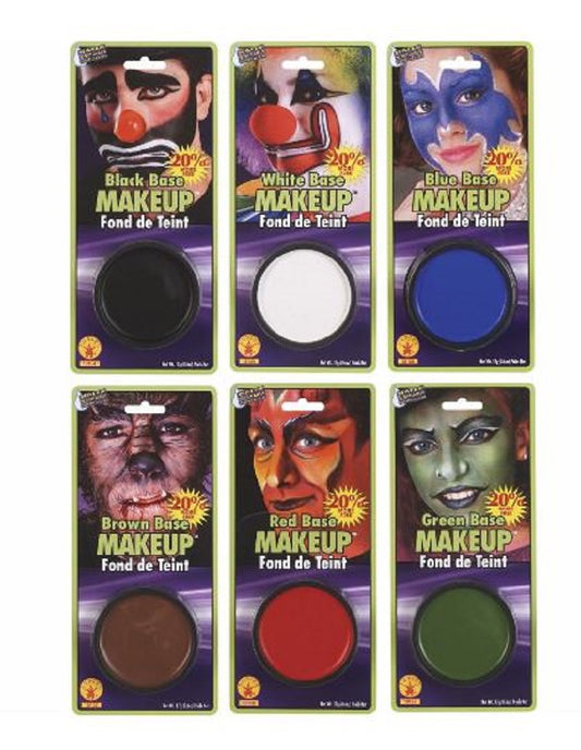 Grease Makeup - .4 ounce - Theatrical Makeup - Several Colors