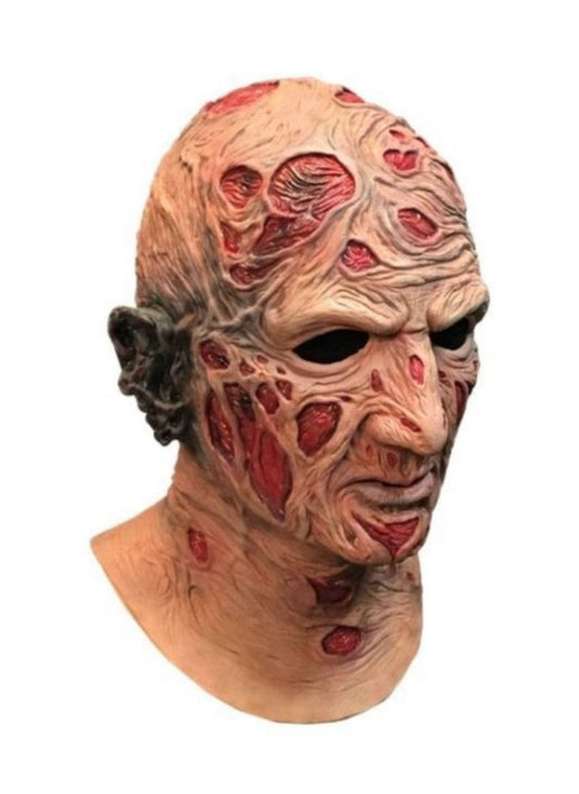 Freddy Krueger Mask - Nightmare On Elm Street - Costume Accessory - Adult Teen