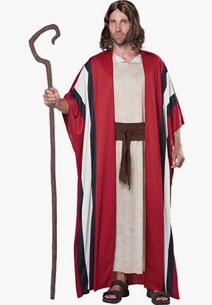 Shepherd Staff - Large - Brown - Moses - Biblical - Wise Man - Costume Accessory