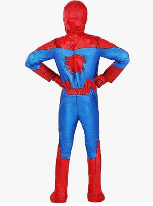 Spider-Man - Muscle Chest - Qualux Costume - Boys - 3 Sizes