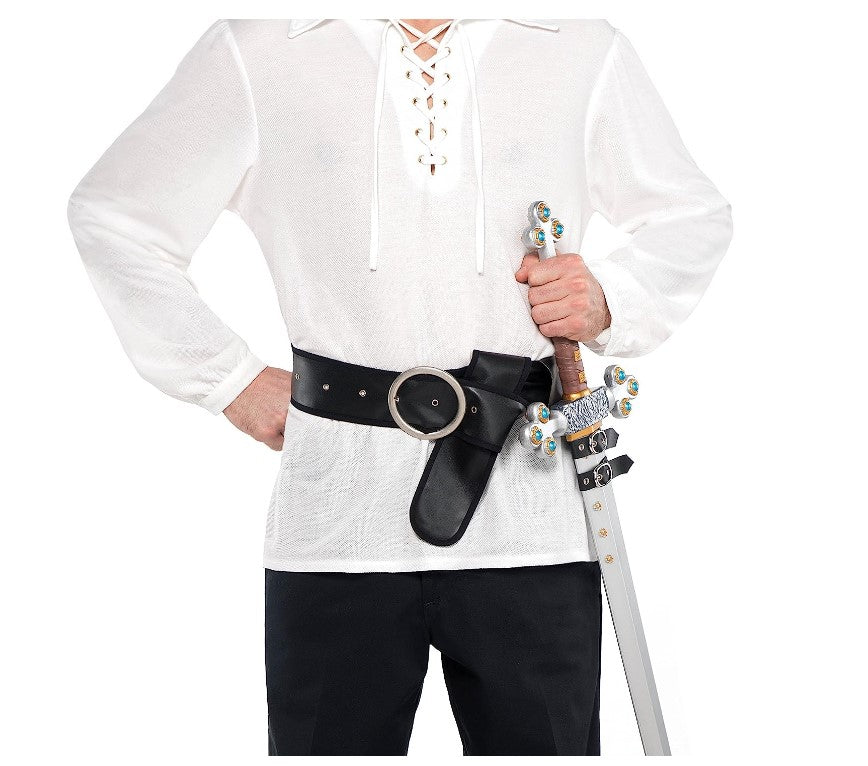Sword Belt - Musketeer - Pirate - Costume Accessory Prop - One Size