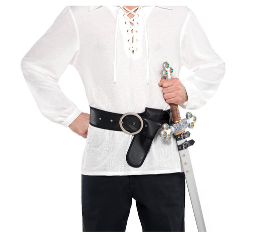 Sword Belt - Musketeer - Pirate - Costume Accessory Prop - Adult
