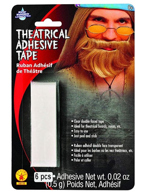 Theatrical Adhesive Tape - 2-Sided - Costume Accessory - 6 Pieces Per Pack