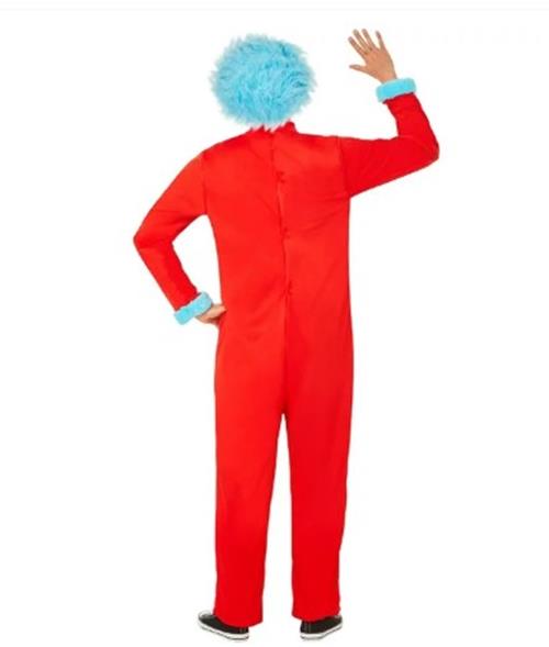 Ding 1 & Ding 2 – Dr. Seuss – Der Kater mit Hut – Kostüm – Erwachsene – 4 Größen