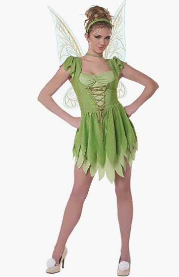 Tinkerbell - Peter Pan - Fairy - Costume - Adult Unisex - 2 Sizes
