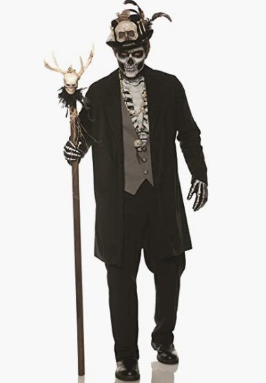 Witch Doctor - Voo Doo - Mardi Gras - Costume - Adult - 2 Sizes
