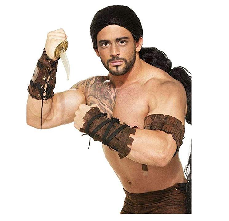 Warrior Arm & Wrist Guard - 3-Piece Set - Costume Accessory - One Size