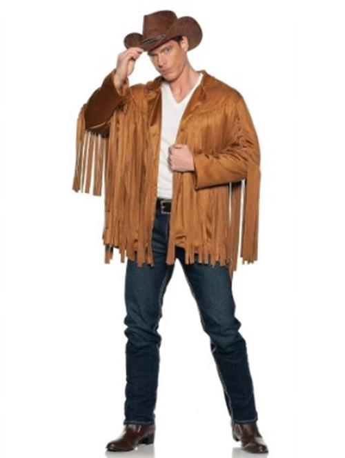 Western Fringe Jacket - Hippie - Costume - Adult - 2 Sizes