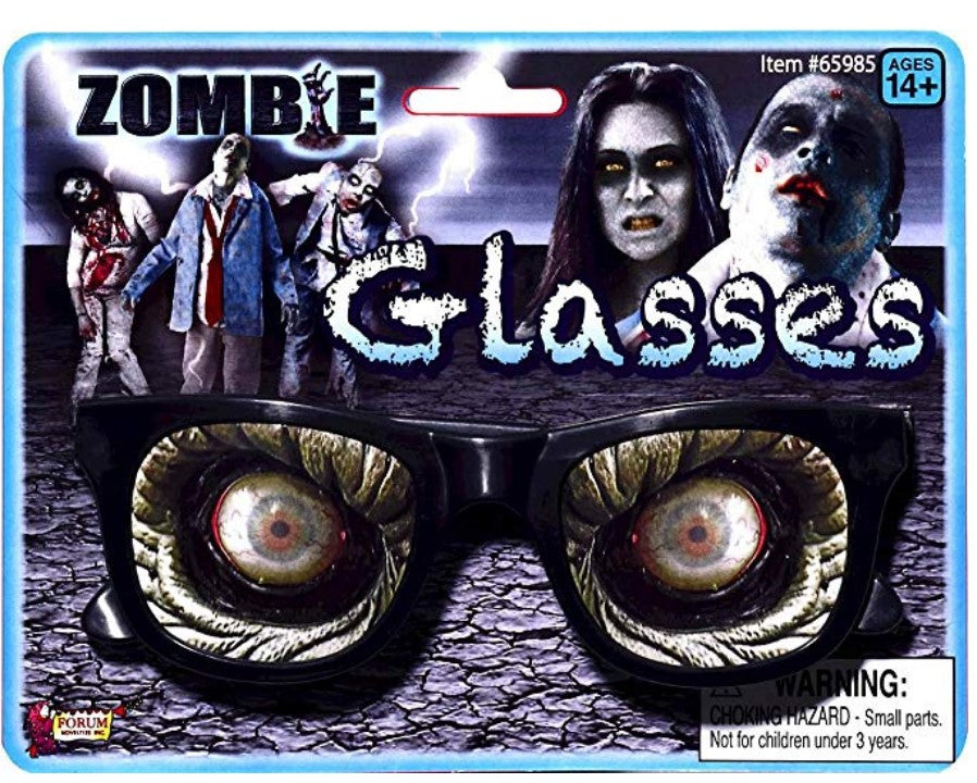 Gafas Zombie - Plástico - Accesorio de disfraz - Adulto adolescente