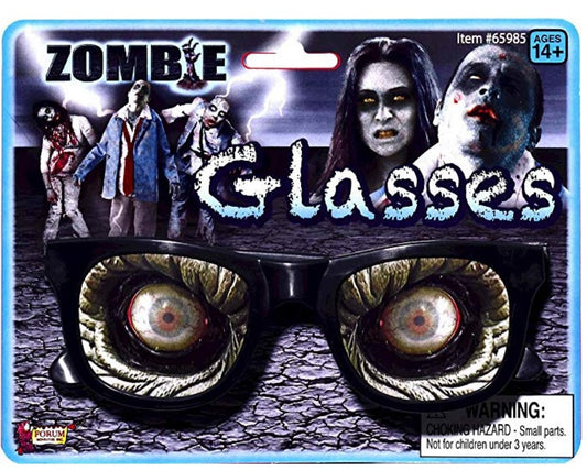 Zombie Glasses - Plastic - Costume Accessory - Adult Teen