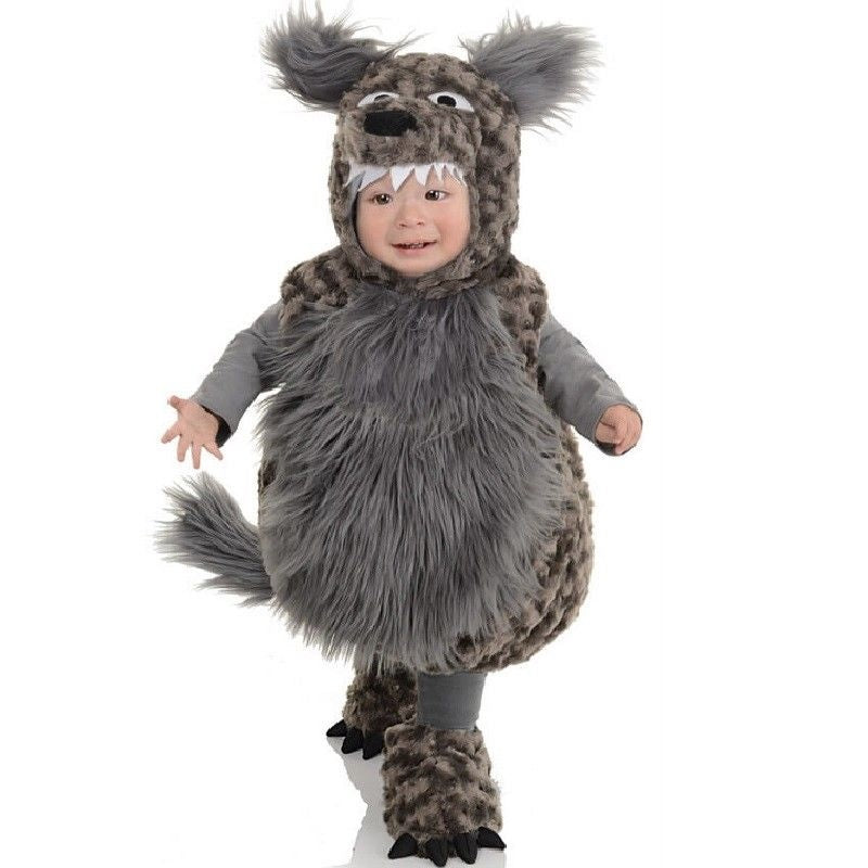 Wolf Belly Baby - Gray - Costume - Infant - 18-24 Months