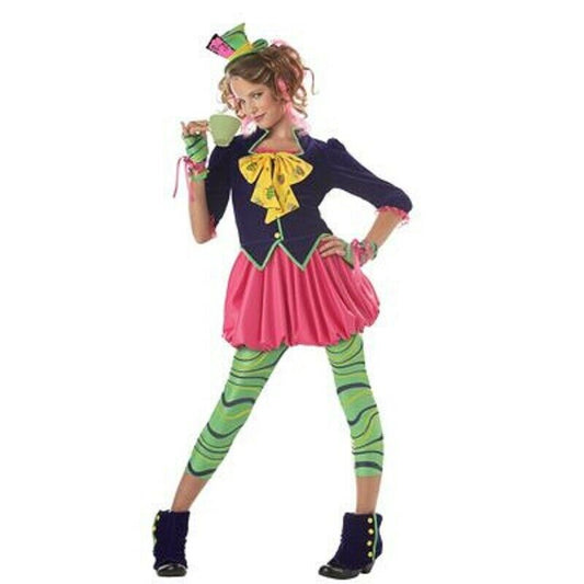 The Mad Hatter - Alice in Wonderland - Costume - Girls/Tween - 2 Sizes