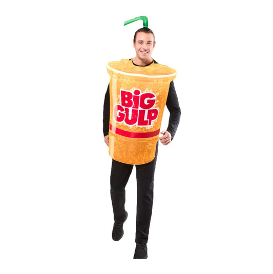 7-Eleven Orange Big Gulp - Foam Tunic - Licensed Costume - One Size