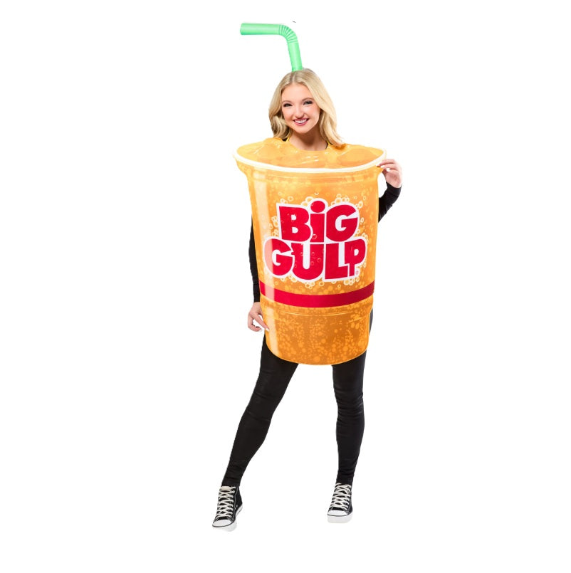 7-Eleven Orange Big Gulp - Foam Tunic - Licensed Costume - One Size