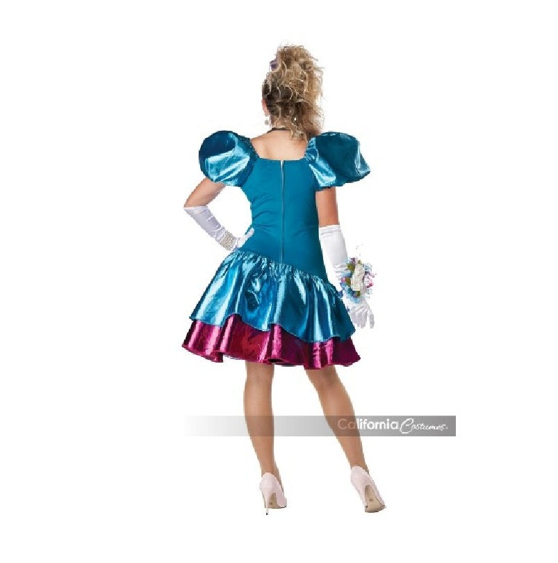80's Prom Dress - Turquoise/Fuchsia - Pop Star - Costume - Women - 2 Sizes