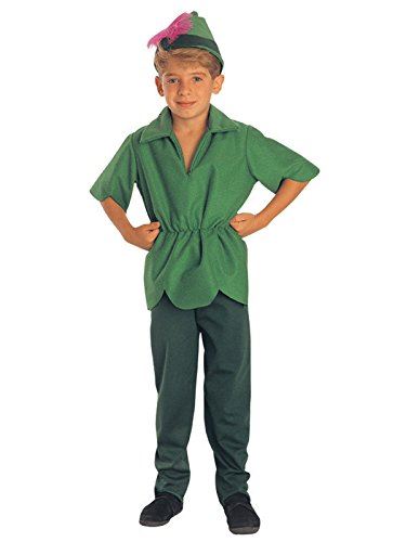 Peter Pan - Robin Hood - Green - Costume - Child - 2 Sizes