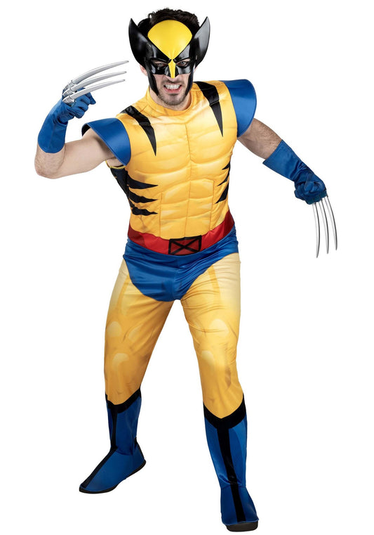 Wolverine - Marvel - Licensed Deluxe Costume - Men - 3 Sizes