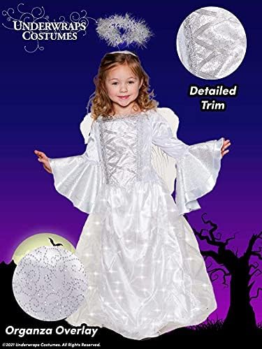 Underwraps Lil Angel Light Up Child Costume | Large Underwraps Lil Angel Light Up Child Costume | Large