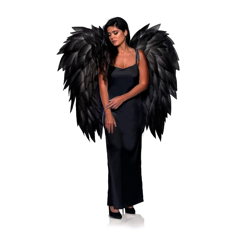 Angel Wings - Foam - White or Black - 36" - Lightweight - Costume Accessory (Copy)
