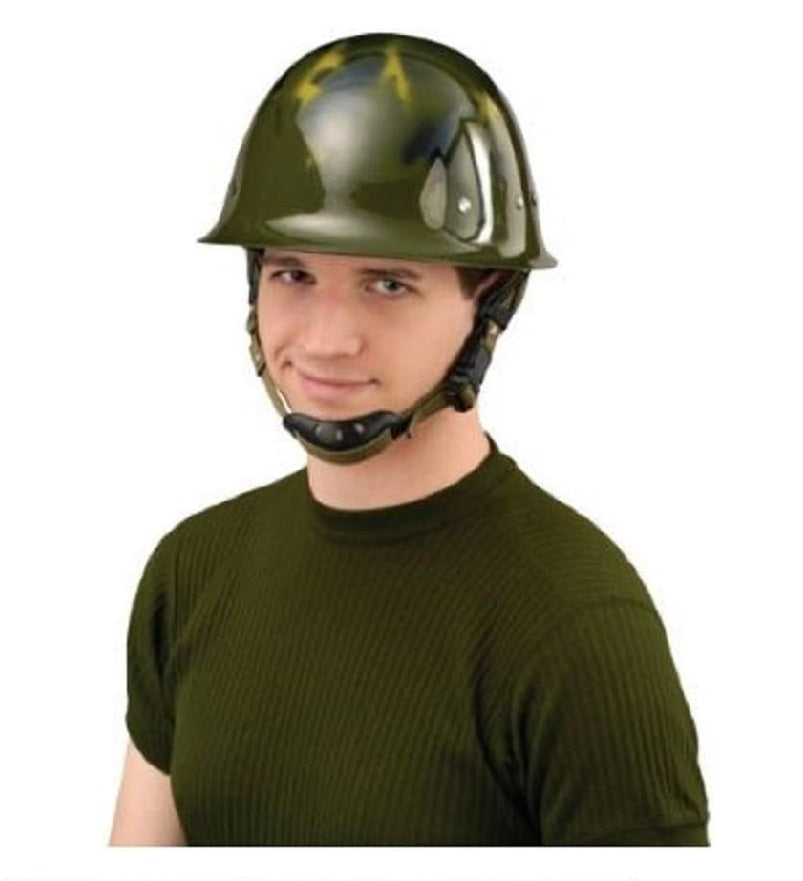 Camouflage Army Helmet - Deluxe Costume Accessory - One Size