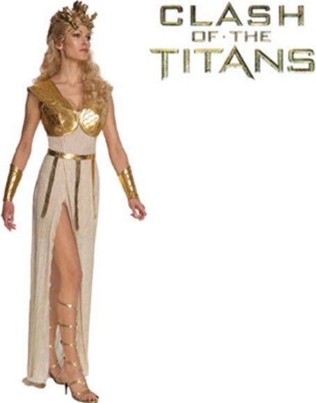 Athena Wig and Headpiece - Goddess - Clash of the Titans - Costume Accessory