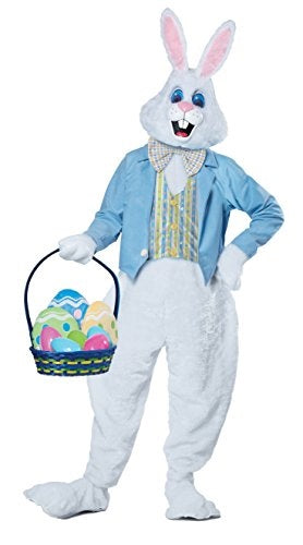Easter Bunny Rabbit - Jacket - Deluxe Mascot Costume - 2 Sizes