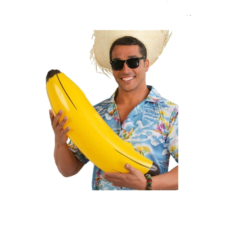Inflatable Banana - Luau - Jungle - Costume Accessory Prop