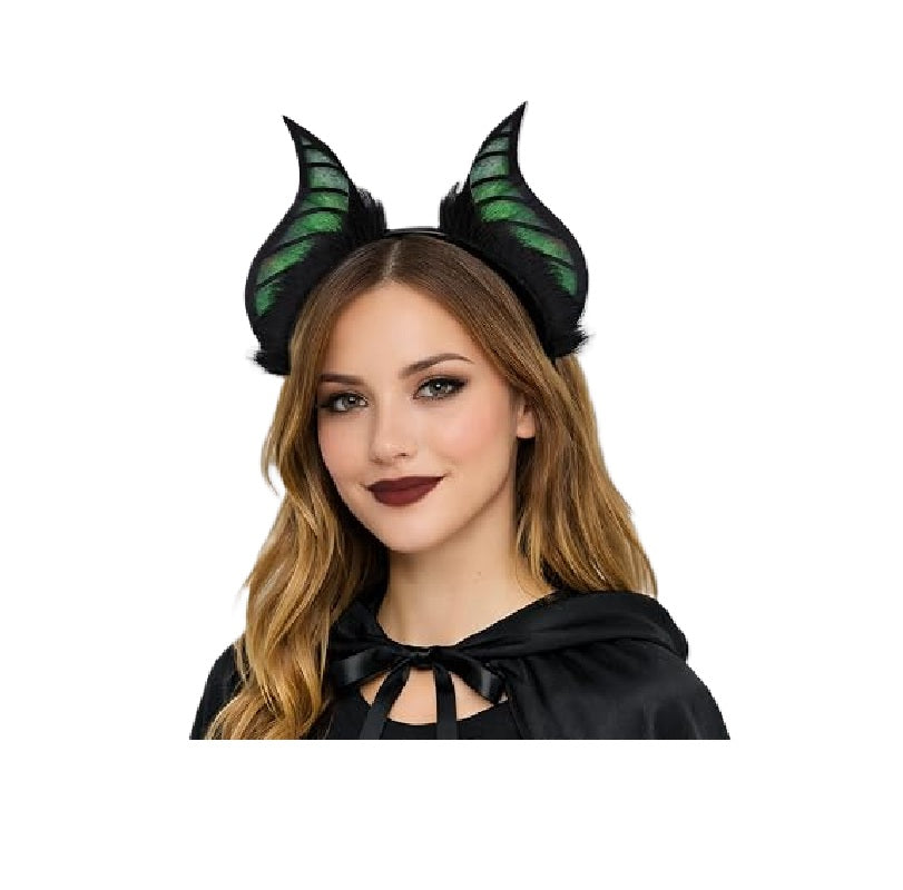 Bat Animal Creature Ears Headband - Green | Red | Gray - Costume Accessory