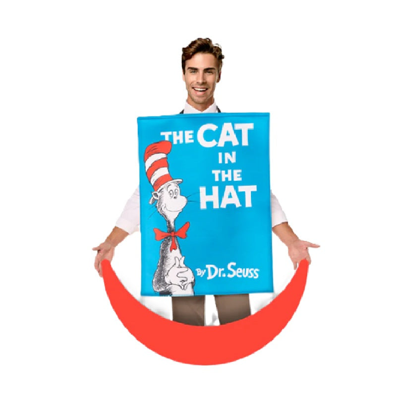 Dr. Seuss Cat in the Hat Book Cover Tunic - Costume - One Size