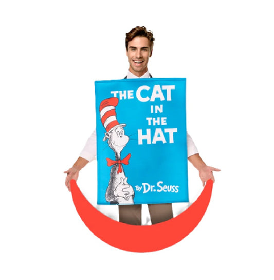 Dr. Seuss Cat in the Hat Book Cover Tunic - Costume - One Size