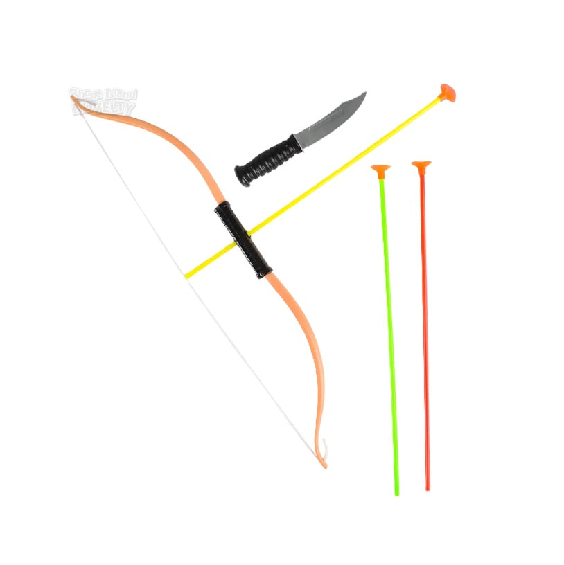 Bow and Arrow Set - Plastic - 21" - Costume Accessories - One Size