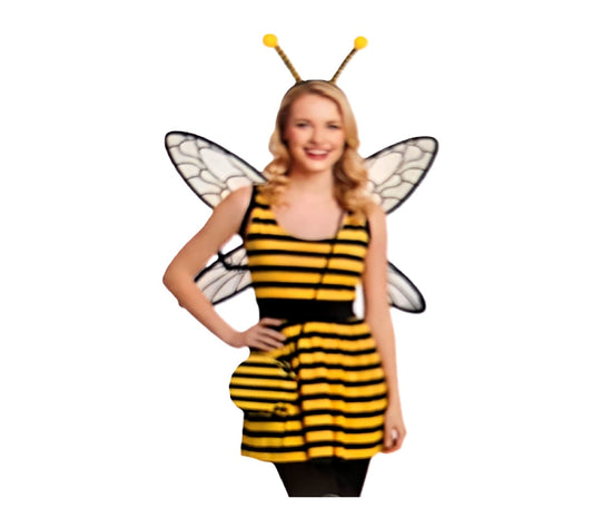 Alas de abejorro - Insecto - Amarillo/Negro - Accesorio de disfraz - Adulto adolescente