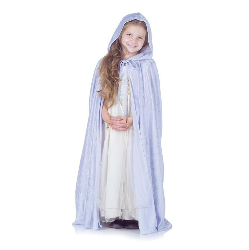 Hooded Cape - Blue | Red - Christmas - Renaissance Medieval - Costume - Child