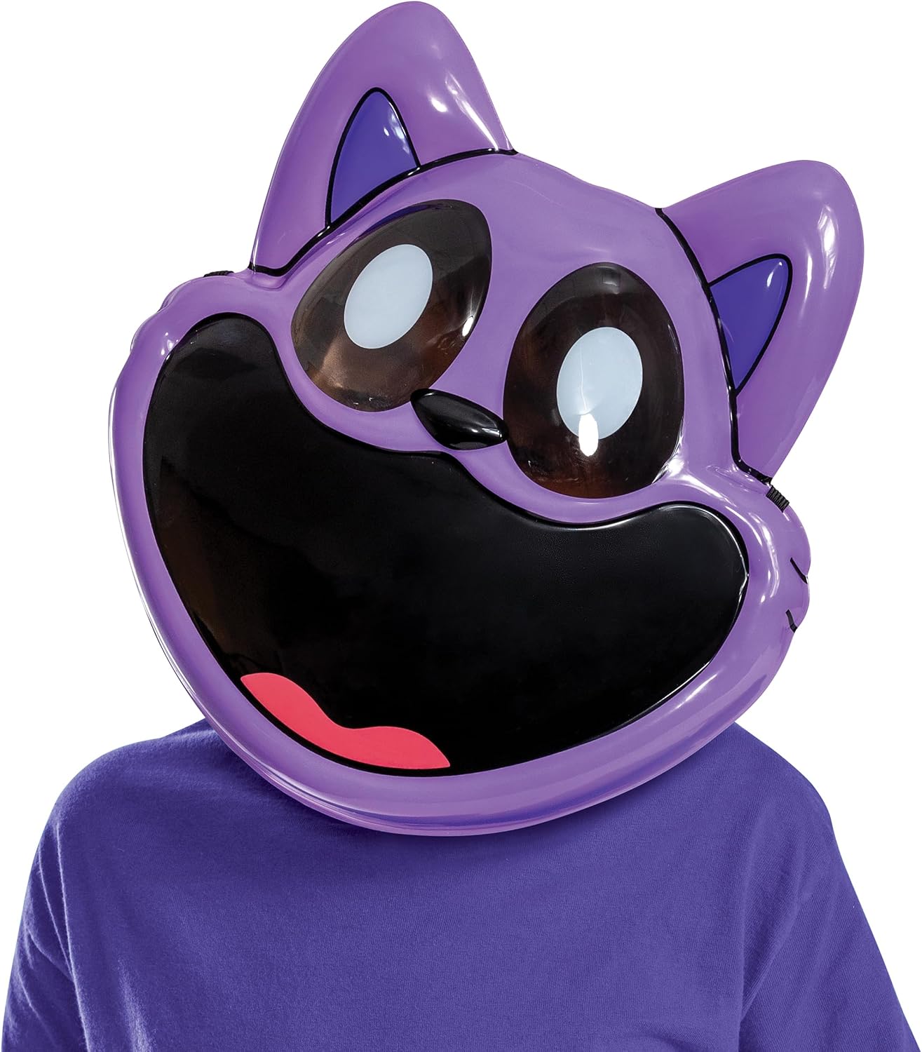 Cat Nap Half Mask - Plastic - Poppy Playtime - Licensed Costume Accessory