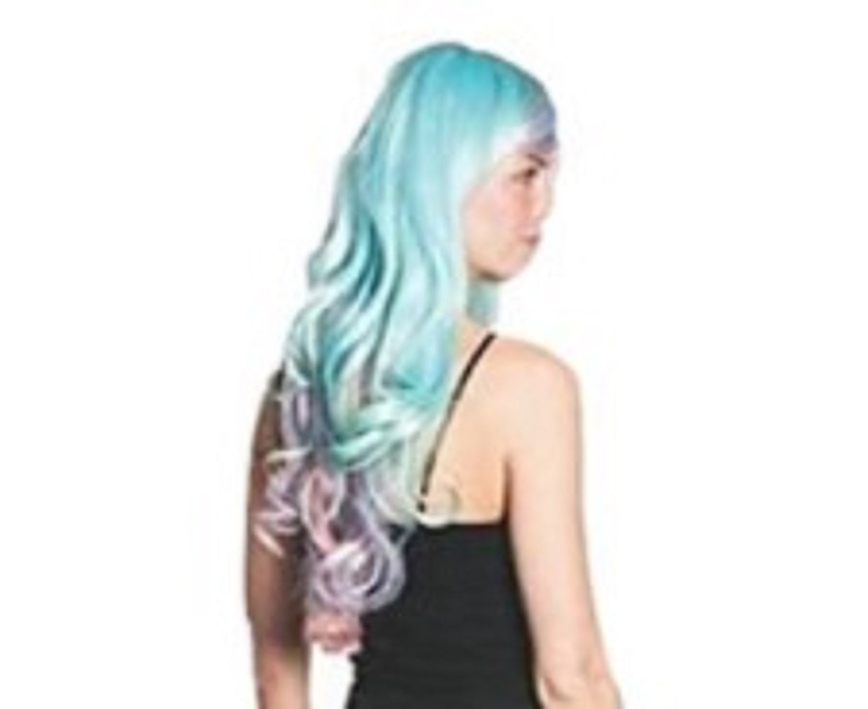 Celesti Pferdeschwanz – Pastell-Regenbogen – Einhorn – Cosplay-Kostüm-Accessoire – Erwachsene