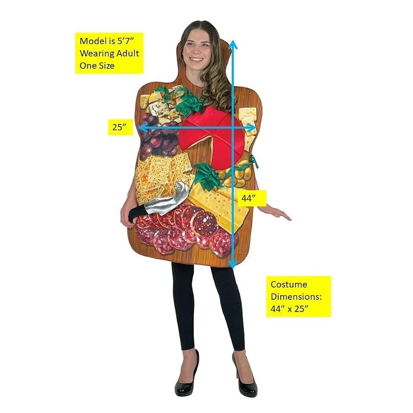 Charcuterie Board - Appetizer - Costume - Adult - One Size