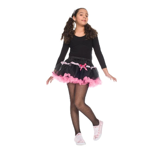 Netzstrumpfhose - Strumpfhose - Schwarz - Tanzen - Cosplay - Kindergröße - 3 Größen