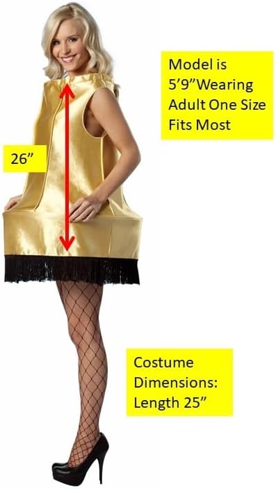 Leg Lamp Dress - Christmas Story - Costume - Women - One Size Arlene's Costumes Leg Lamp Dress - Christmas Story - Costume - Women - One Size Arlene's Costumes