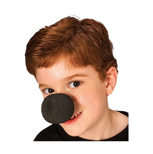 Black Sponge Clown Nose - Animals - Cosplay Costume Accessory