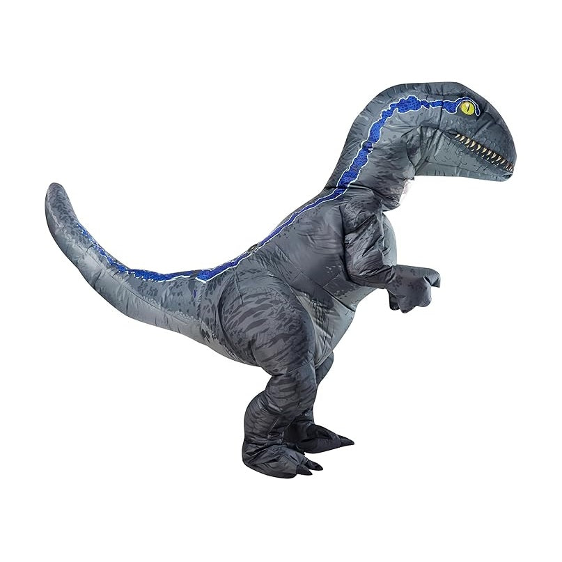 Blue - Jurassic World: T-Rex Inflatable - Licensed Dinosaur Costume - One Size