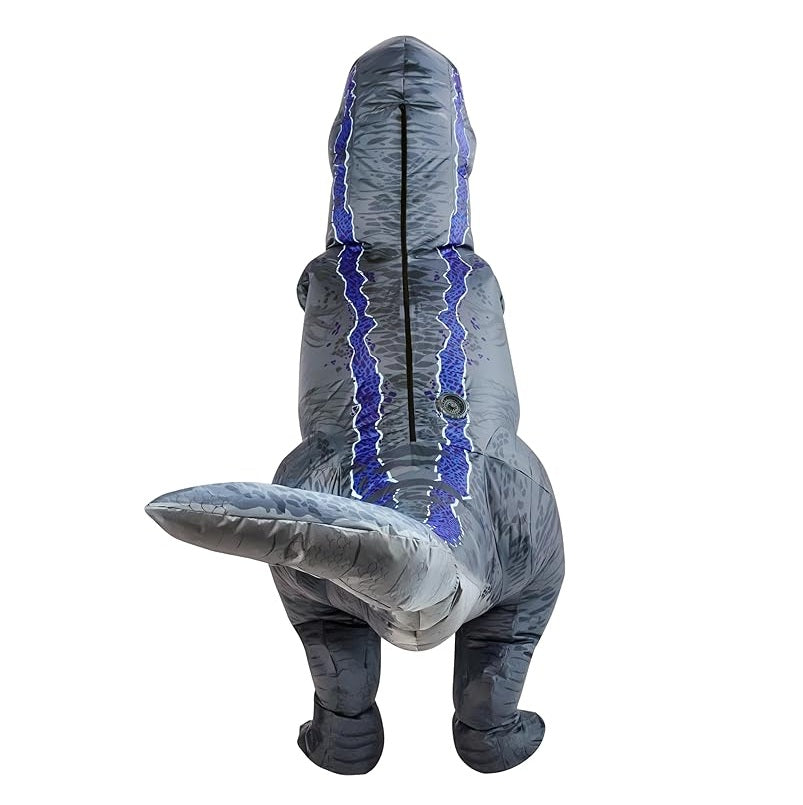Blue - Jurassic World: T-Rex Inflatable - Licensed Dinosaur Costume - One Size