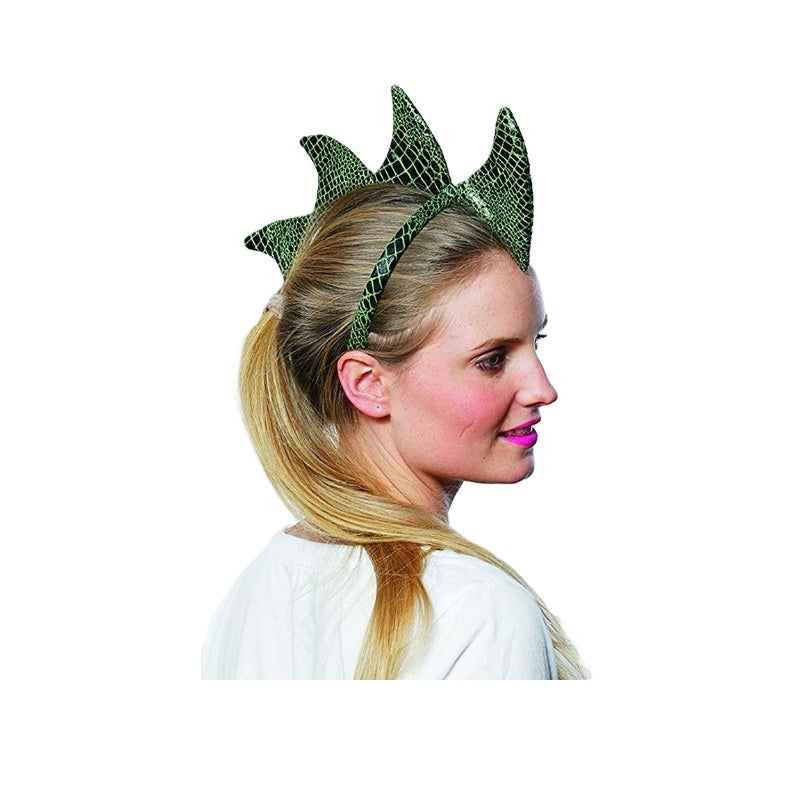 Diadema de dragón - Verde - Accesorio de cosplay de disfraces - Adolescente adulto