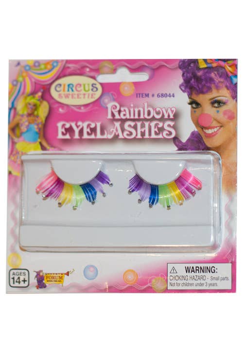Rainbow Eyelashes - Pride - Circus - Fairy - Club-wear - Costume Accessory