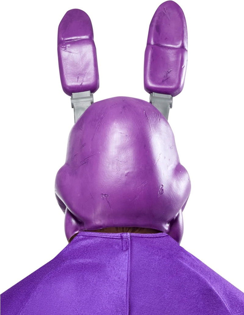 Bonnie Latex Overhead Mask - FNAF - Licensed Costume Accessory