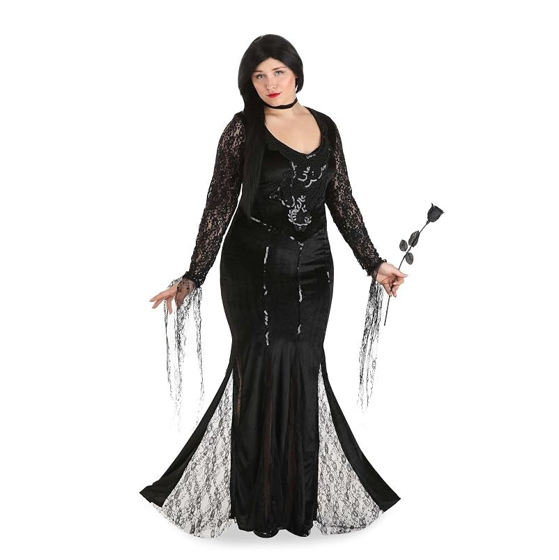 Frightfully Beautiful - Elvira - Morticia - Costume - Women - 3 Sizes